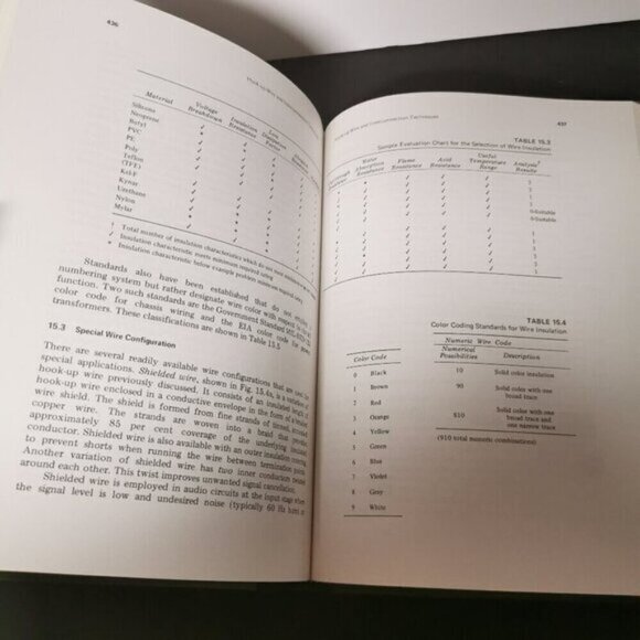 1974 Electronic Techniques Shop Practices and Construction Book Vintage Textbook - Picture 10 of 11